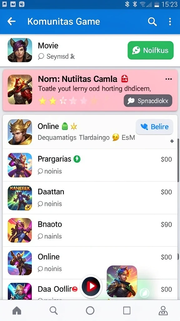 Screenshot omtogel nomor 1